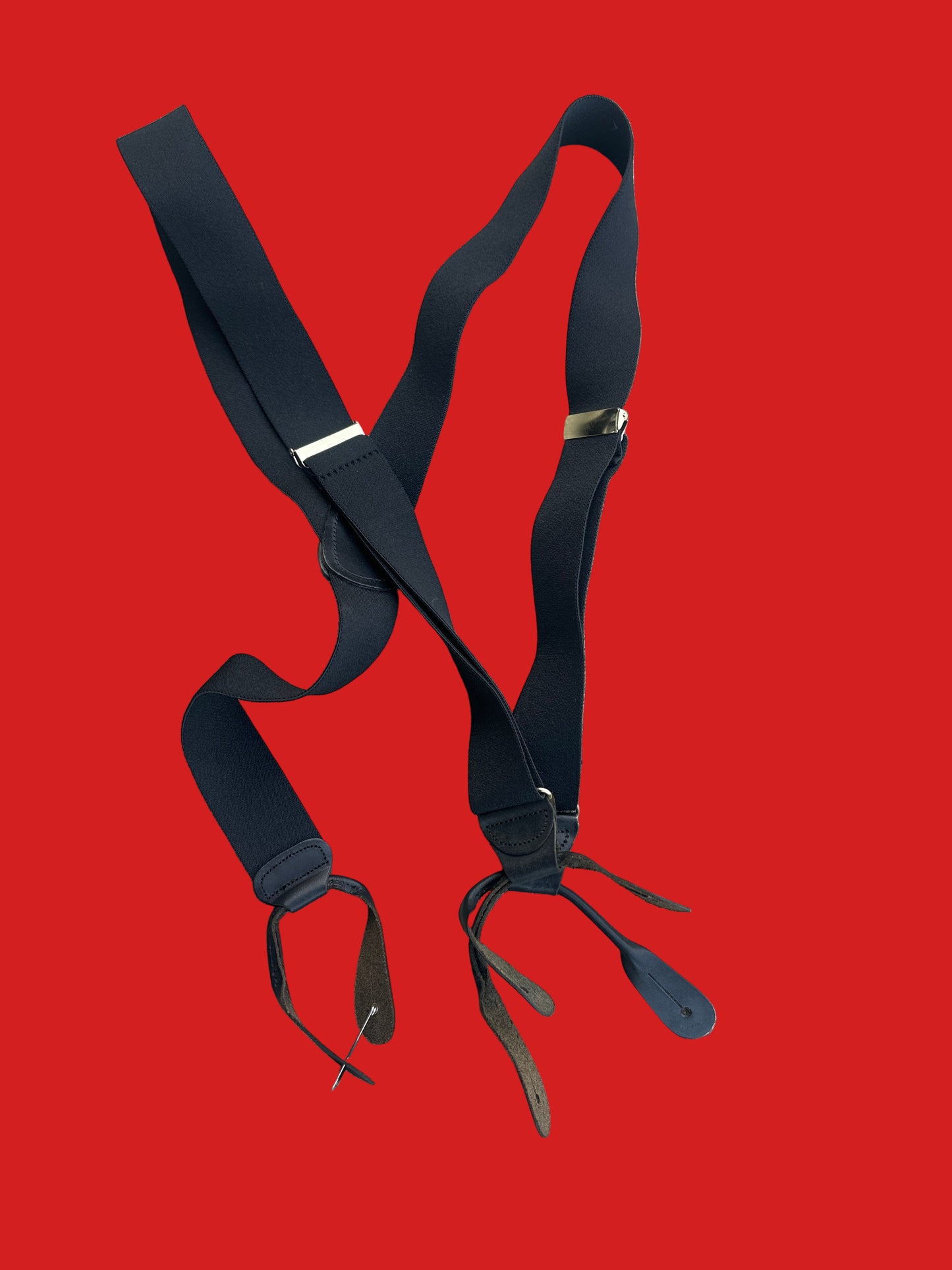 MAD MEN: Don’s HERO 1950 Black Tuxedo Suspenders