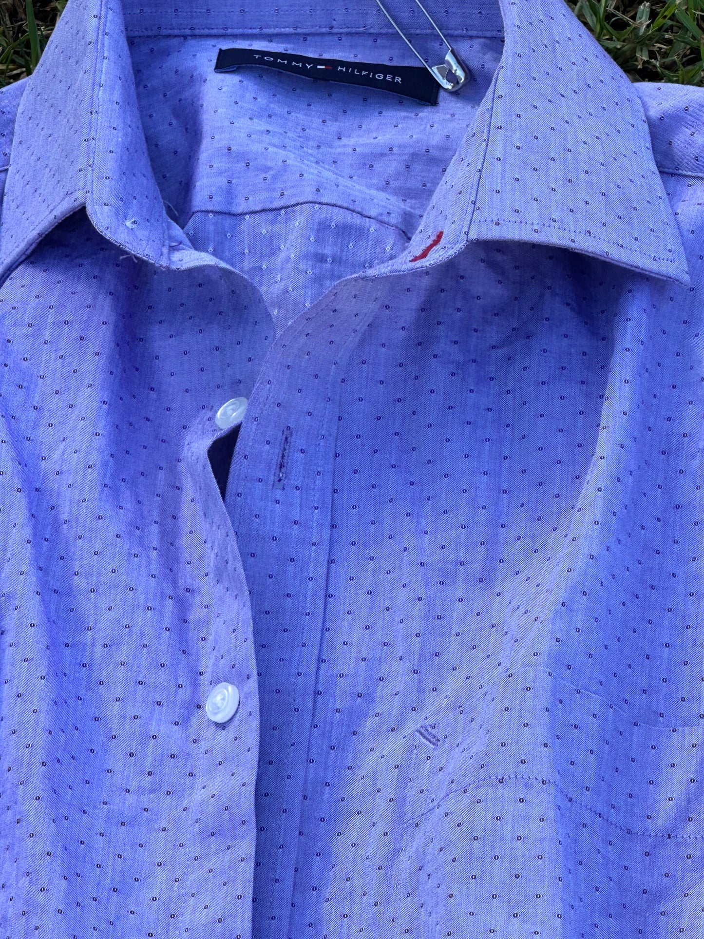 BONES: Hodgins’ Hilfiger LS Button Shirt (S)