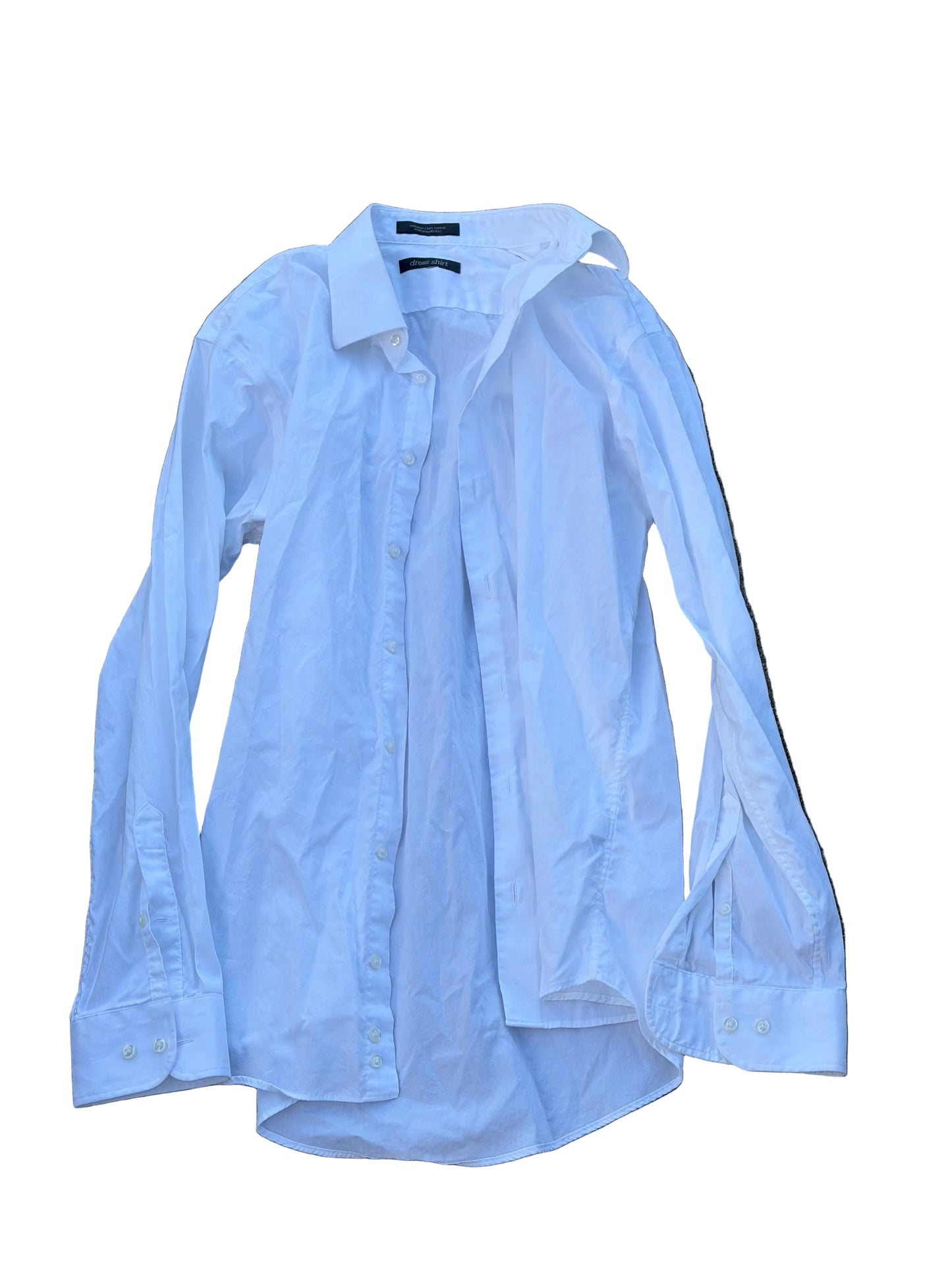 HOUSE: Dr James Wilson's HERO white Button Shirt (16.5/34)