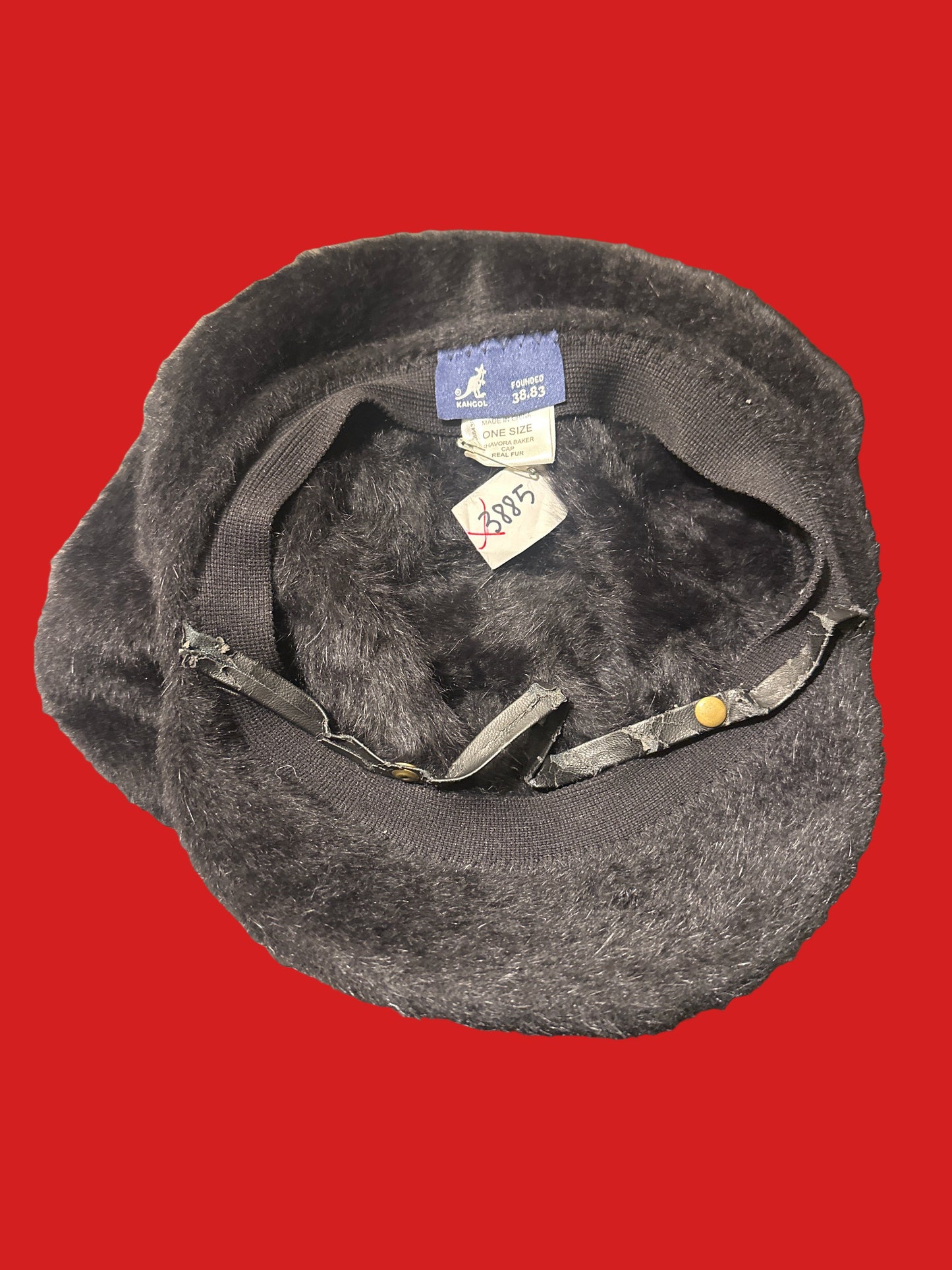 MAD MEN: Betty’s  Kangol Fur Vintage Kangol Cap Hat (S)