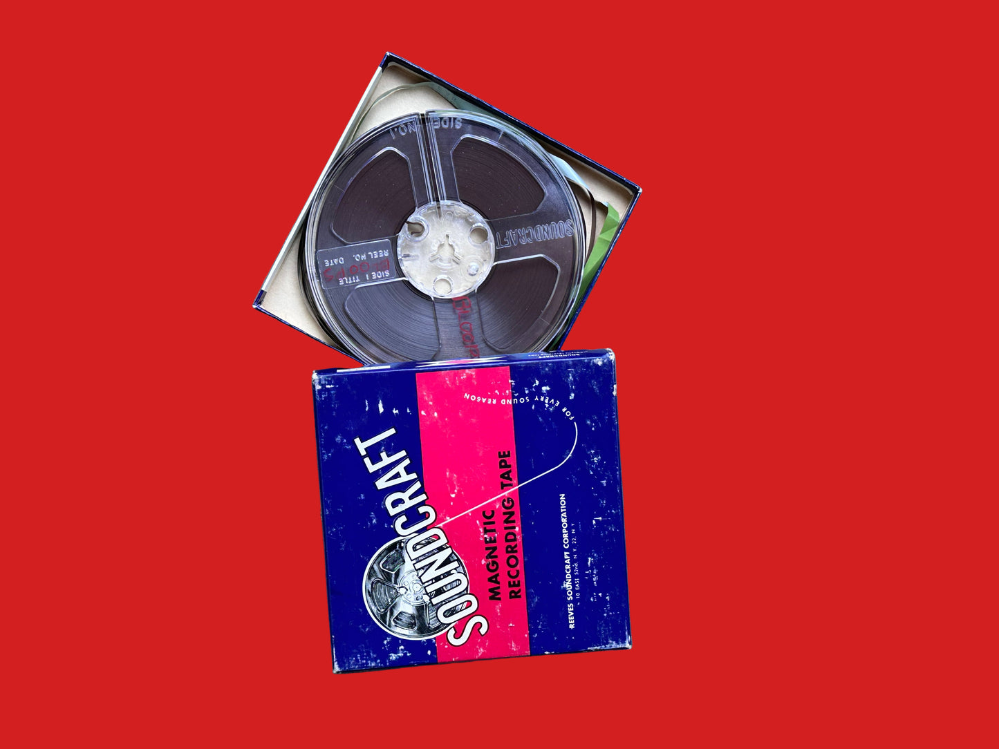 MAD MEN: Roger's Vintage Reel-to-Reel Tape Film Tape