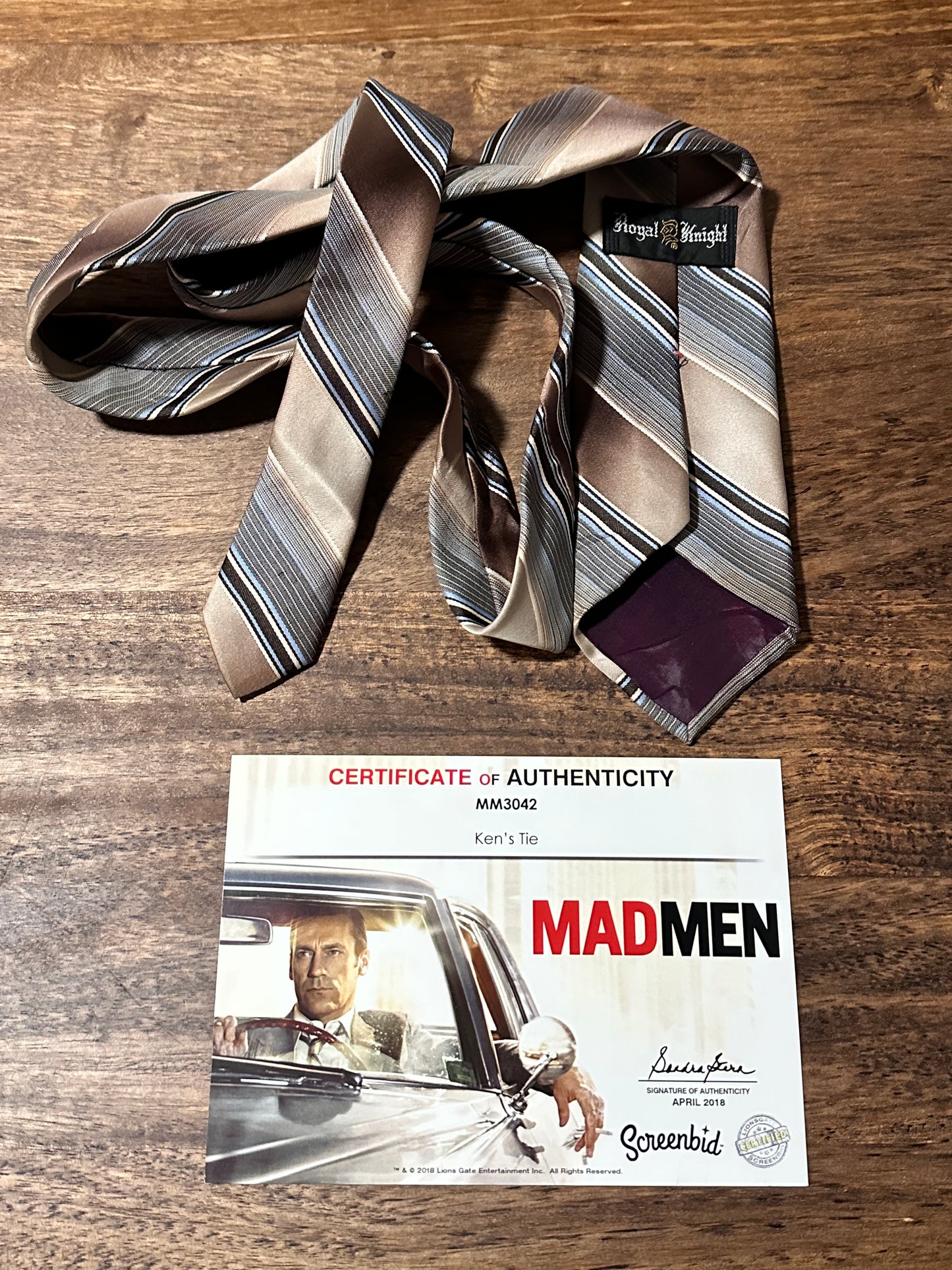MAD MEN: Ken’s Mid-century Necktie