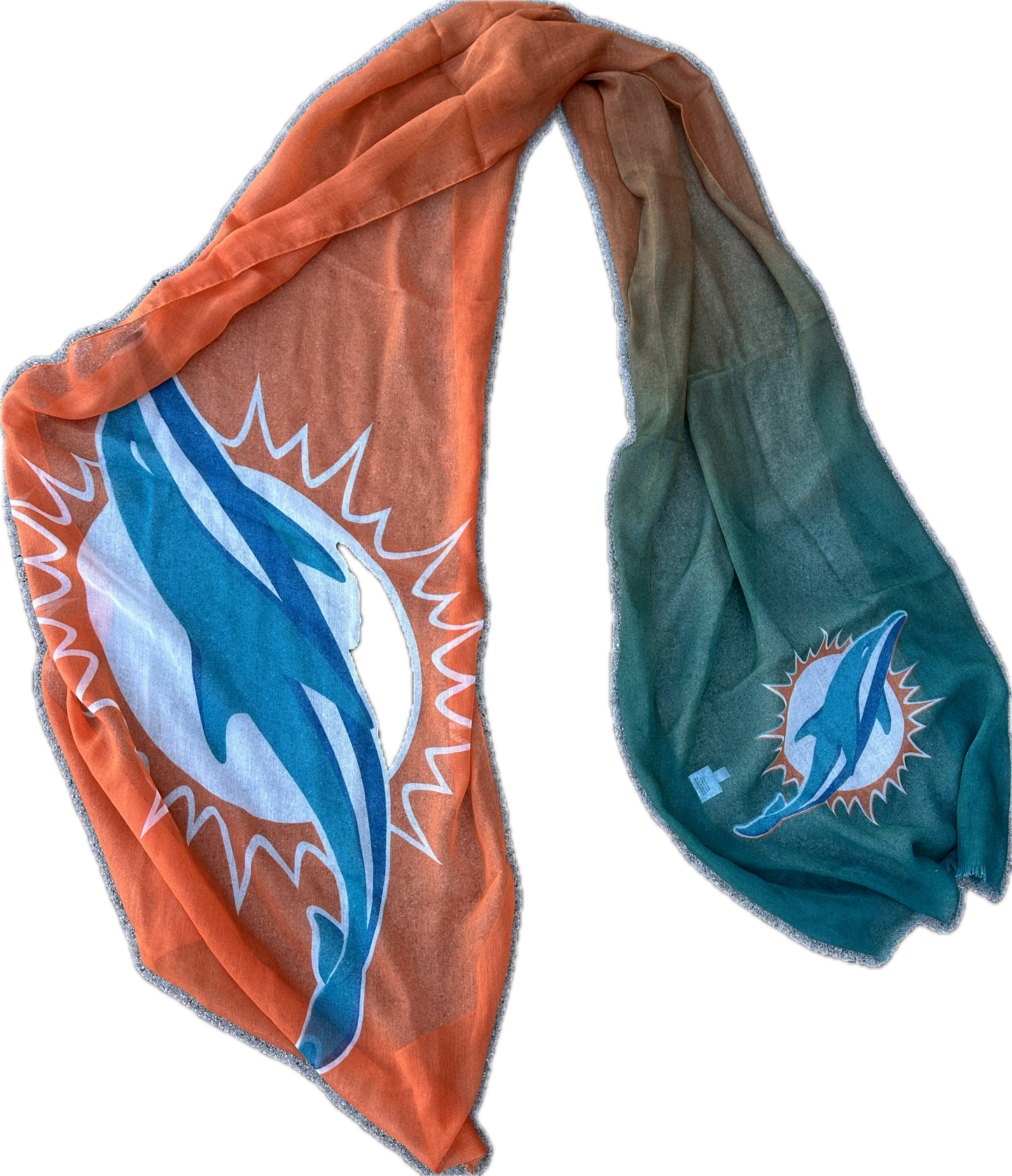 BALLERS: Amber's MIAMI DOLPHINS Scarf