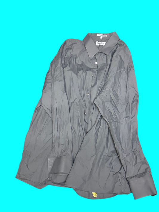 BALLERS: Spencer's Italian made LS button collar Shirt (2XLT)
