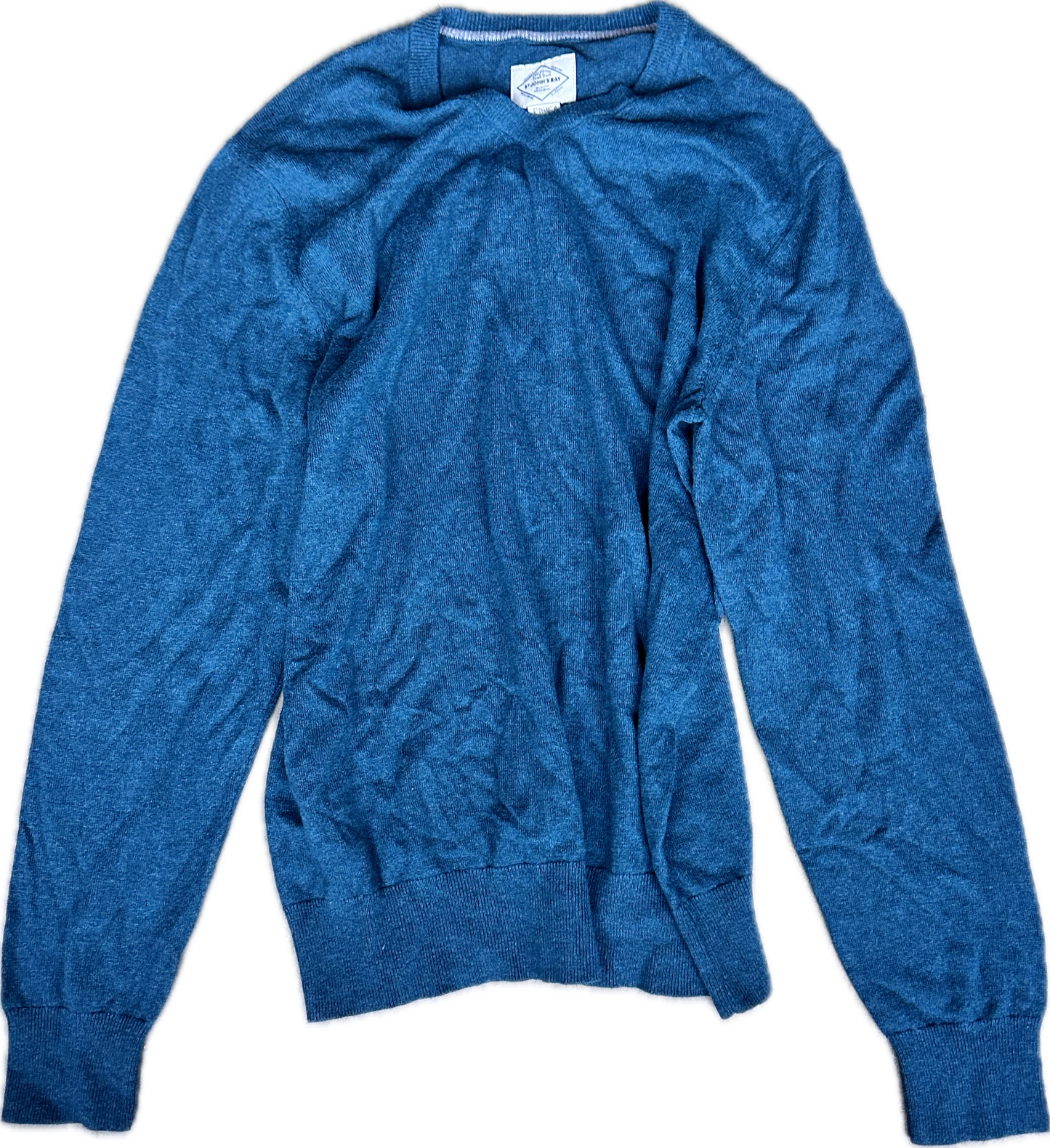 SILICON VALLEY: Dinesh's Stunt Blue V-Neck Sweater (M)