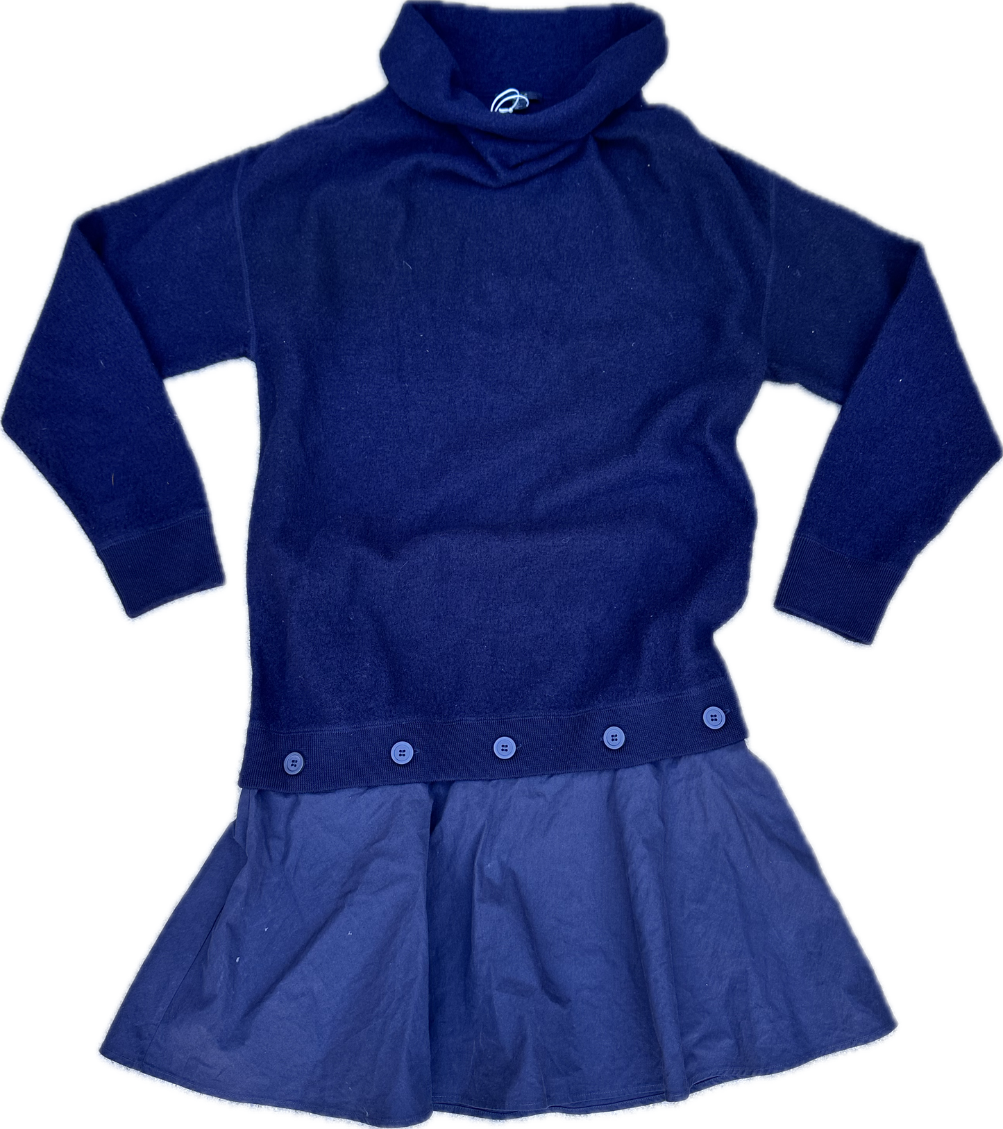 30 Rock: Liz Lemon's COS Navy Blue Dress (2)