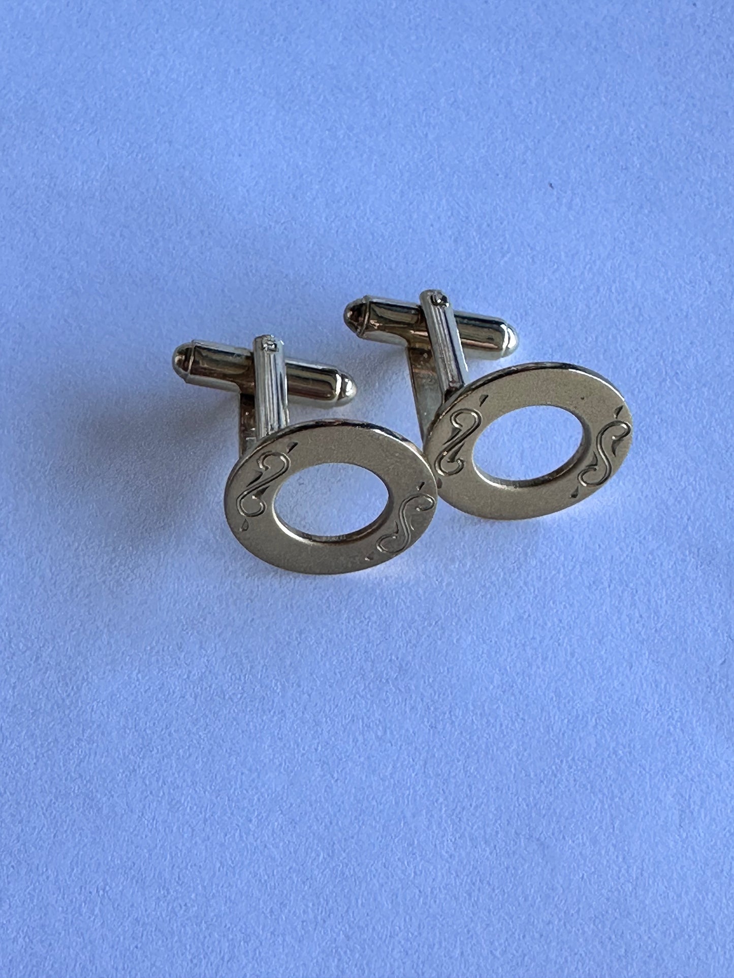 MAD MEN: Pete Cambell's Season 2 Mid-Century Cufflinks & Business Card