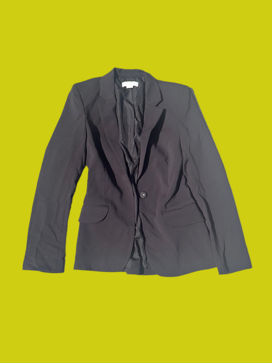 30 ROCK: Liz Lemon Designer black single button Sport Coat (S)