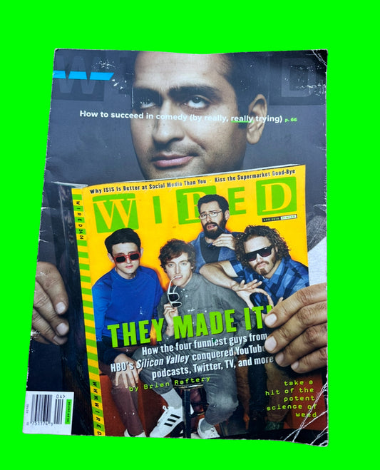 SILICON VALLEY: Richard's Hero Wired Magazine with Pied Piper Team