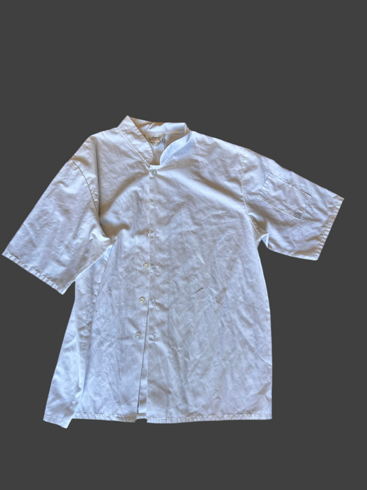 PARKS AND RECREATION: Ron's Short Sleeve cooking Shirt (L)