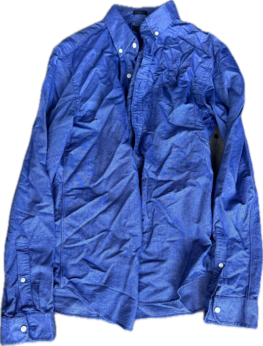 THE OFFICE: Andy’s J Crew Blue Button Down Long sleeve Shirt (M)