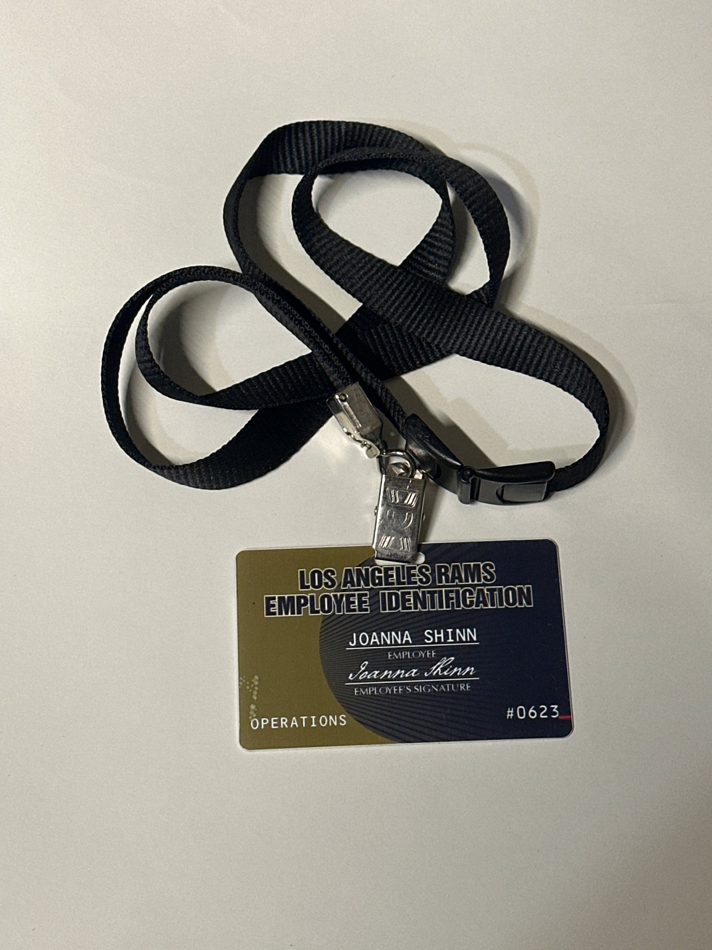 BALLERS: HERO LA Rams Employee Badge