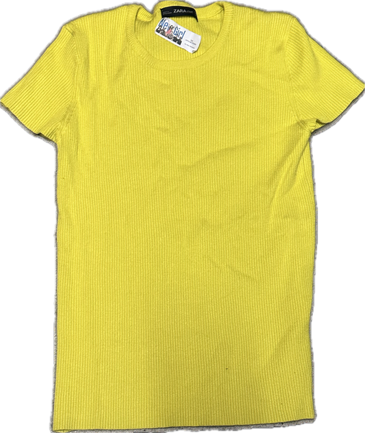 NEW GIRL: Jess' ZARA Yellow Shirt (S)