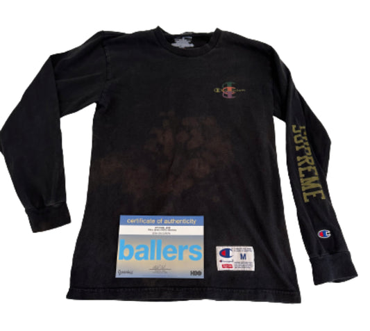 BALLERS: Ricky Jarret’s SUPREME Champion LS T-Shirt (M)