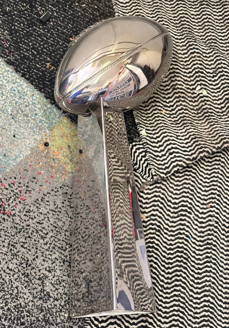 BALLERS: Spencer Strassmore’s (Dwayne Johnson) HERO Replica Lombardi Trophy