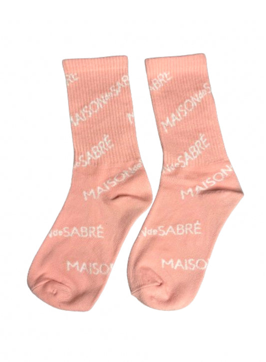 BALLERS: Tracy's Pink Designer Socks