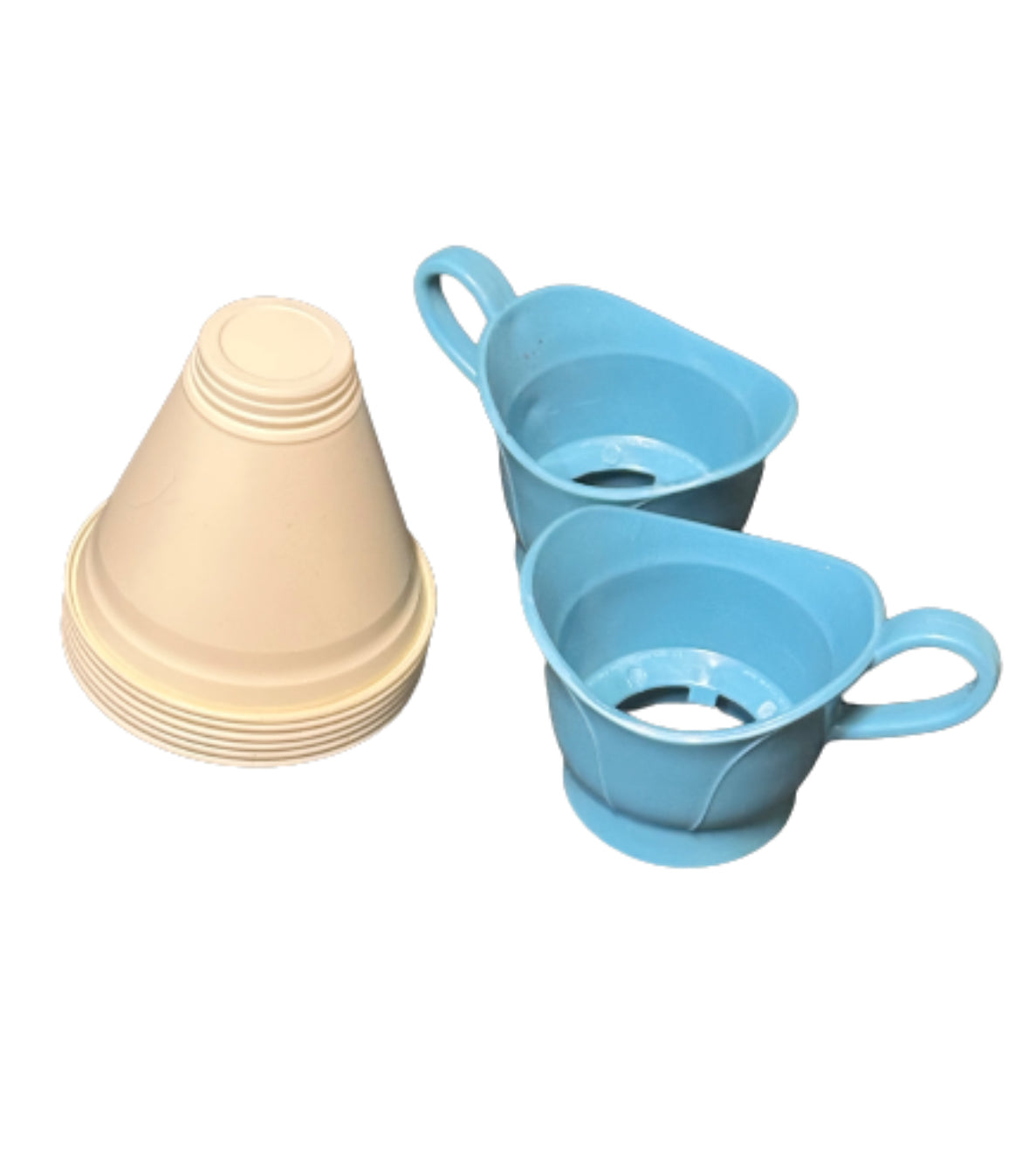 MAD MEN: Donald and Draper's Vintage Solo Cozy Coffee Cups & Lily Filters