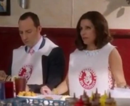 VEEP: Selina Meyer HERO Bib from Episode 608