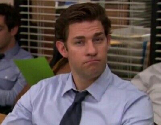 THE OFFICE: Jim’s Blue Button Shirt from season 7