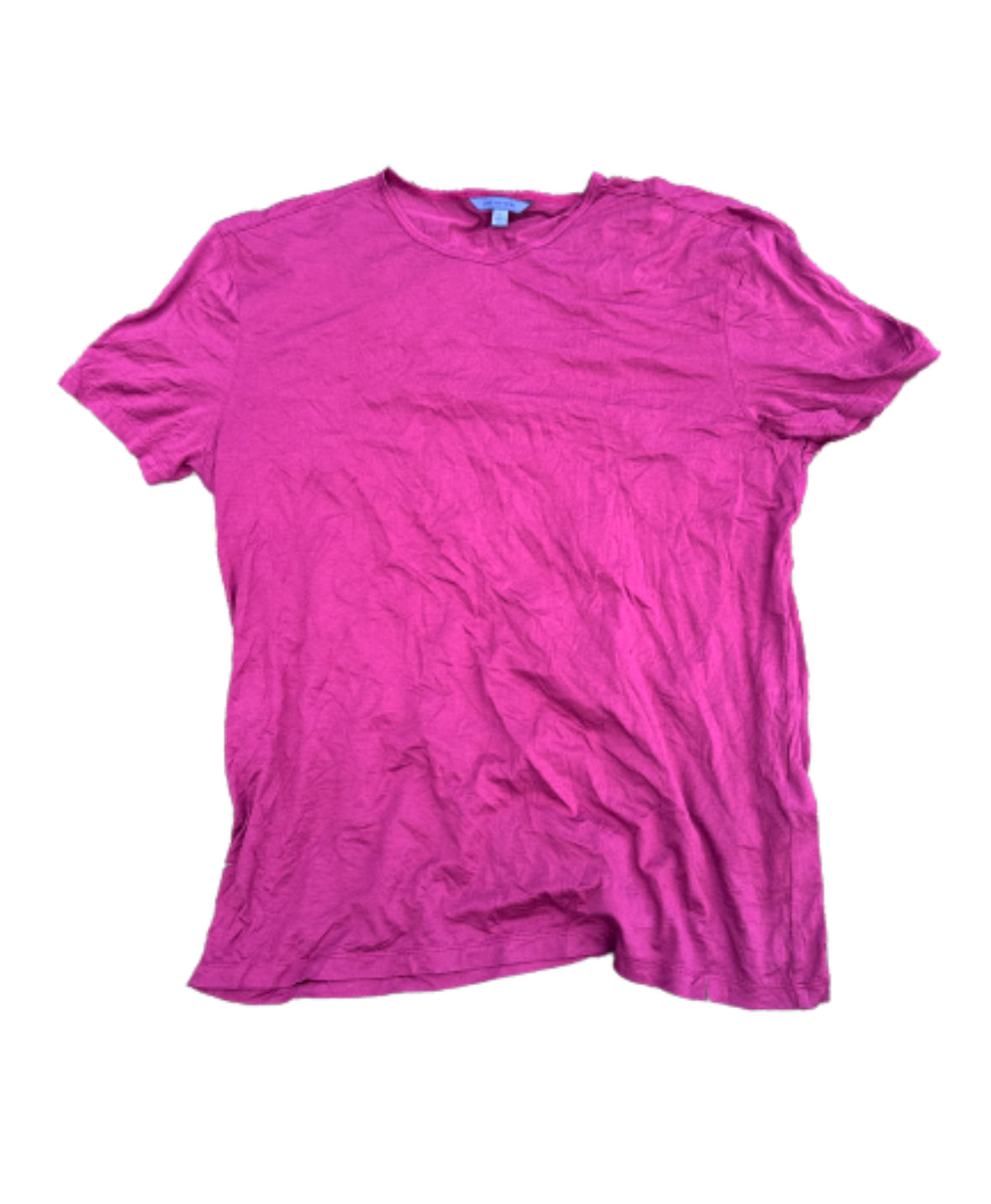 BALLERS: Spencer's JOHN VARVATOS Pink Purple full neck Short sleeve shirt (XL)