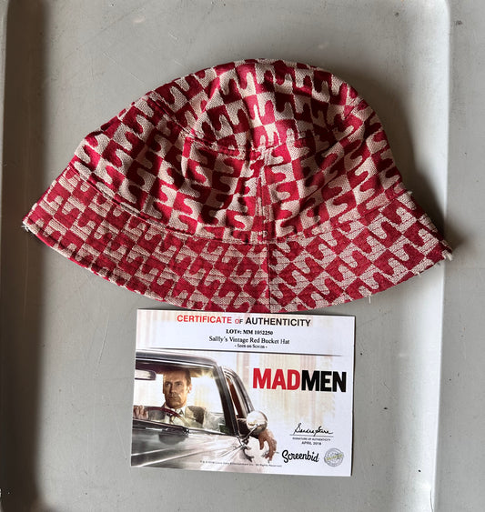 MAD MEN: Sally Draper’s Vintage Red Bucket Hat