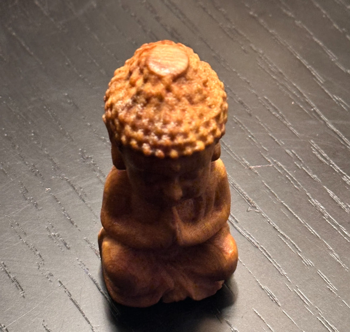 MAD MEN: Don's Mid-Century Small wood Budha