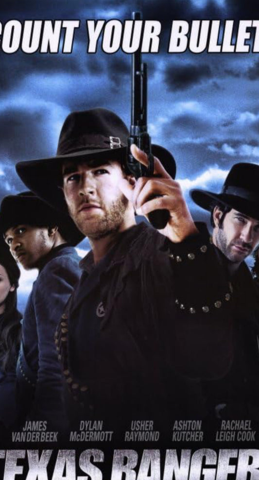 HOLLYWOOD PICTURES™: TEXAS RANGERS MOVIE Cast Production Cowboy Profile Sheets (each 1 of 1)