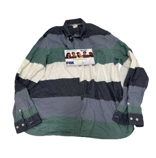 NEW GIRL: Coach’s H&M Denim Stripe Shirt (XL)