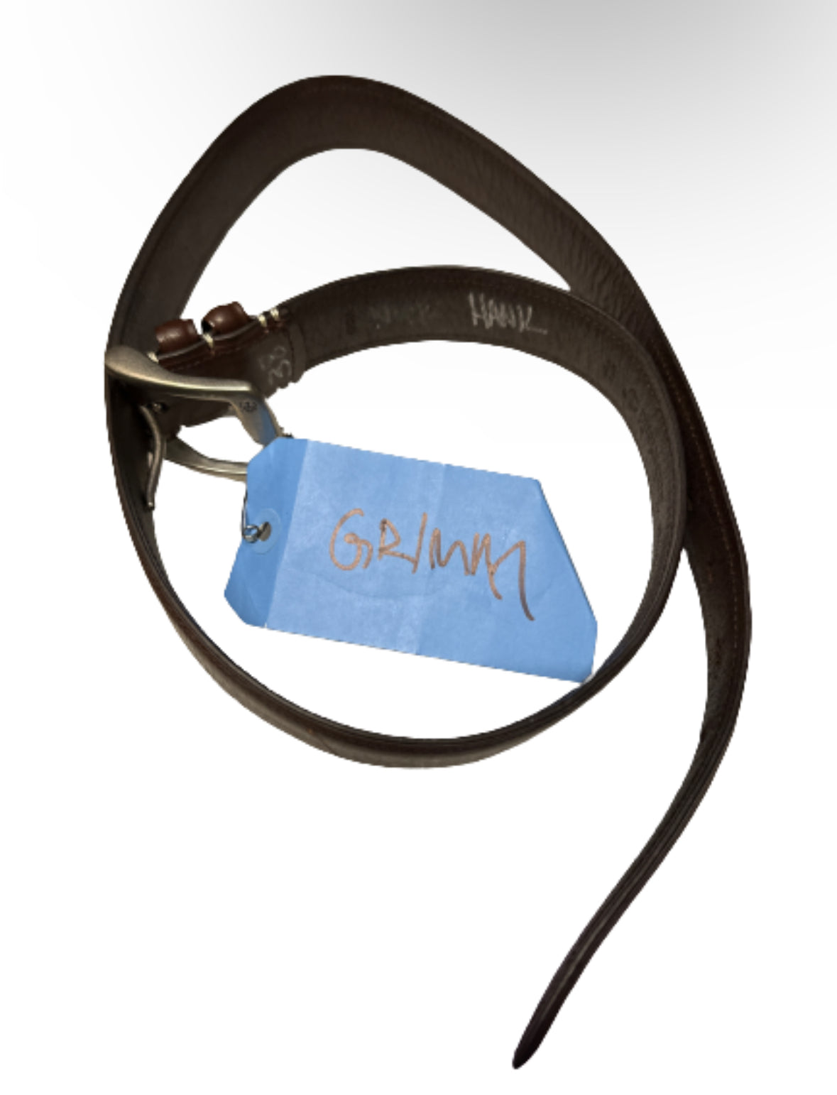 GRIMM: Hank's Season 3 Brown Leather Belt (38)