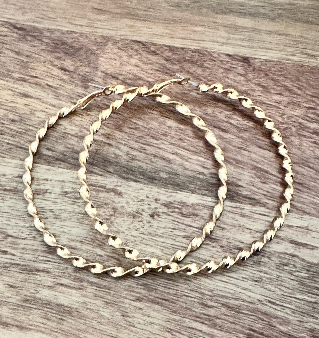 AHS Hotel: The Countess' Gold Hoop Earrings