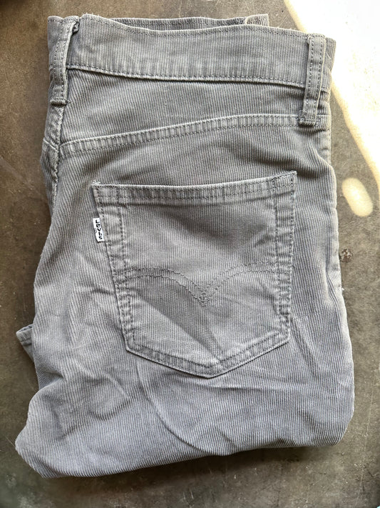 SILICON VALLEY: Richard’s HERO LEVI’S custom Grey Corduroy Pants (32/32)