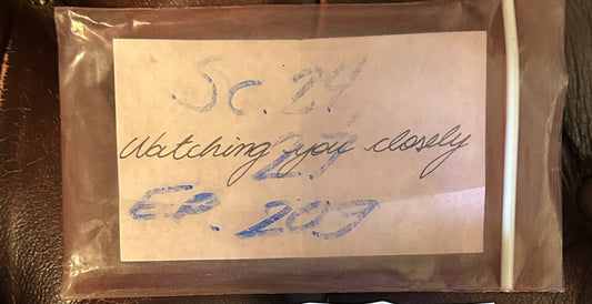 BOARDWALK EMPIRE: Anonymous Threatening Note to Jimmy Darmody – Season 2, Episode 9 (“Battle of the Century”)
 + Bonus note from set