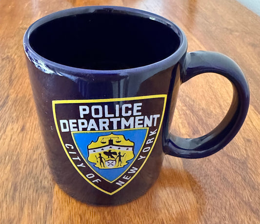 SHADES OF BLUE: Harlee’s NYPD Mug