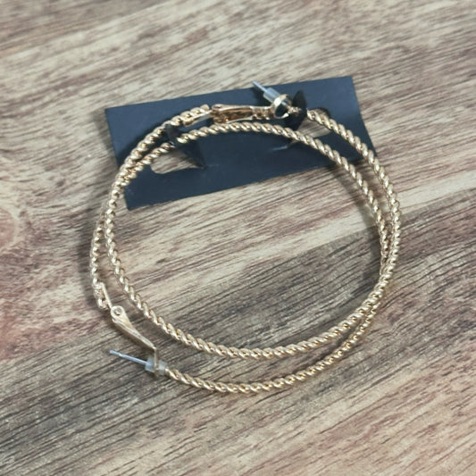 BONES: Dr. Brennan's Large Hoop Earrings