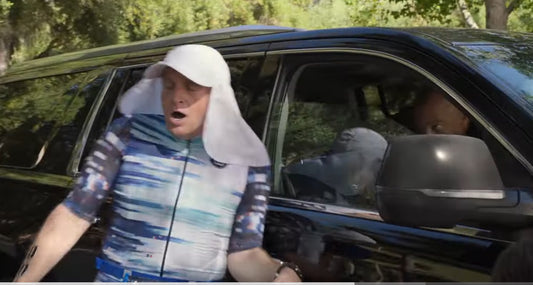 SILICON VALLEY: Gavin Belson's Hooli Cares Triathlon white Sun Hat