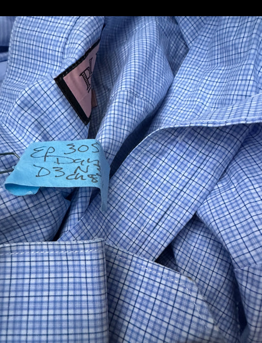 VEEP: Dan's Ep 305 PINK Blue Plaid Button Down (16/41)