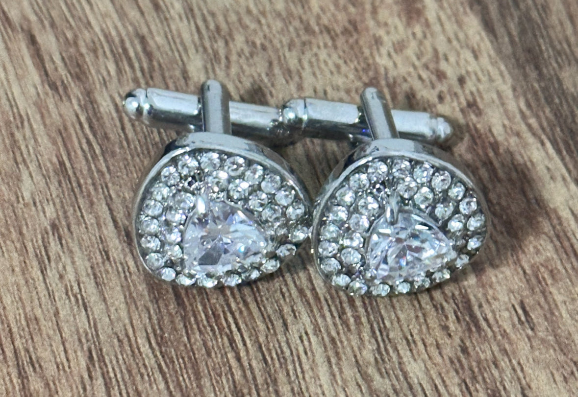 30 ROCK: Jack Donaghy HERO Silver Cufflinks