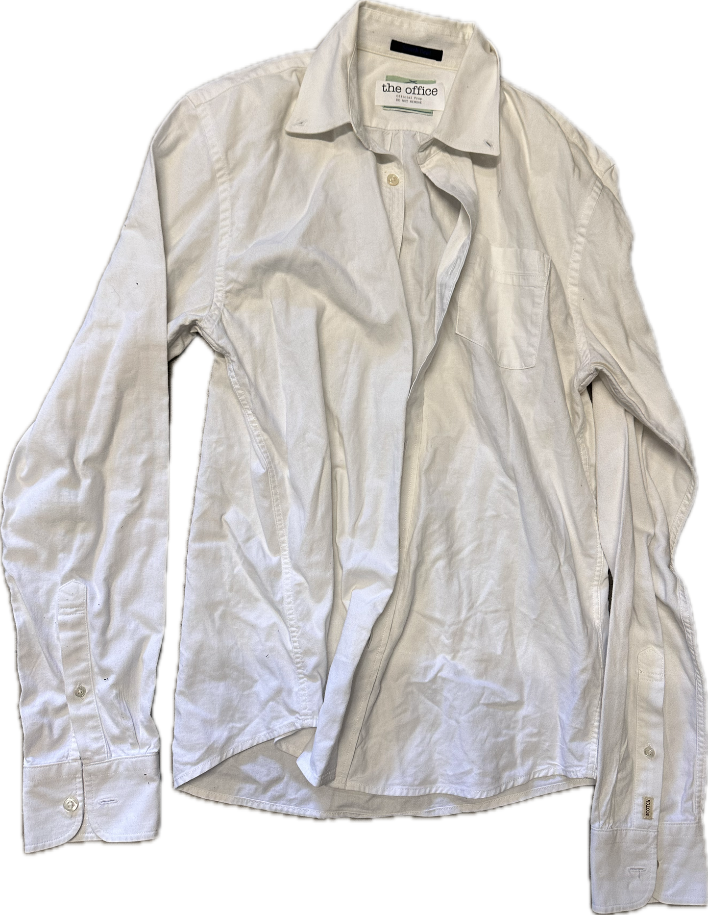 THE OFFICE: Ryan’s Scotch & Soda White Button Down Work Shirt