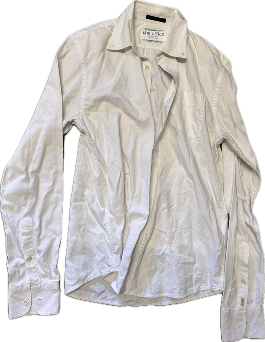 THE OFFICE: Ryan’s Scotch & Soda White Button Down Work Shirt