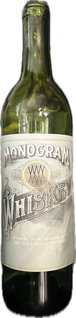 Boardwalk Empire: Nucky’s Bootleg MONOGRAM Whiskey Bottle