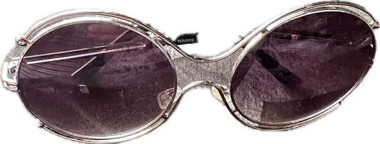 NEW GIRL: CeCe's Round and Silver Frame Sunglasses
