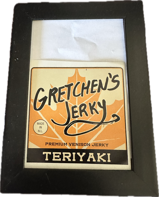 Boardwalk Empire: Richard Harrow "Gretchen’s Jerky" Framed Episode 402 Label