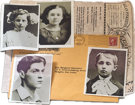 BOARDWALK EMPIRE: Margaret Schroeder’s Detective Agency provided Family Photos and Letter from Episode 107