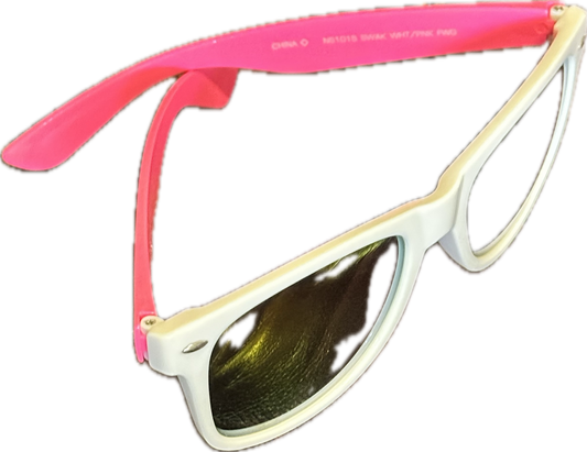 NEW GIRL: Jessica Day Pink and White Shades