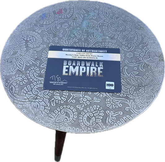 BOARDWALK EMPIRE: Nucky’s Vintage Side Table