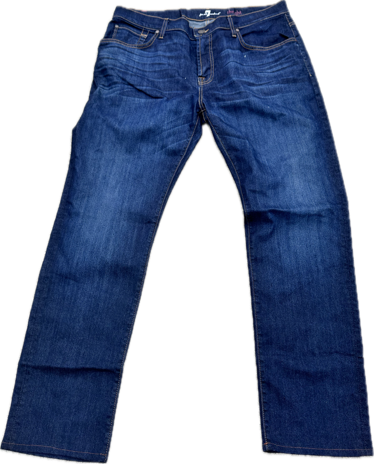 BALLERS: Spencer's HERO Denim 7 for all mankind Denim Dark Blue Jeans (39/40)