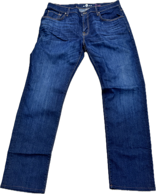 BALLERS: Spencer's HERO Denim 7 for all mankind Denim Dark Blue Jeans (39/40)