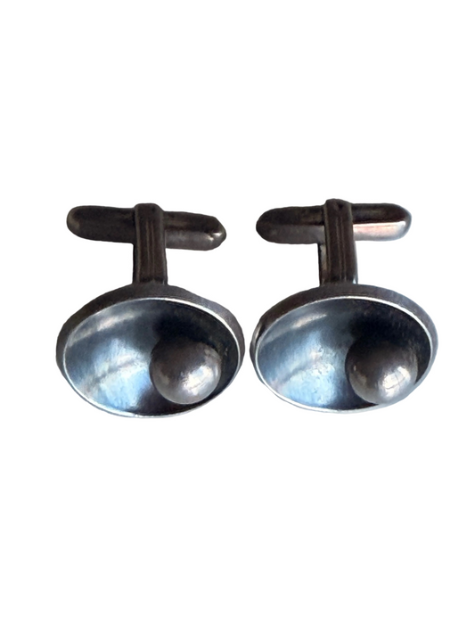 MAD MEN: Donald Draper Mid-Century Cufflinks from Season 2 Episode 7 "The Gold Violin" + Card