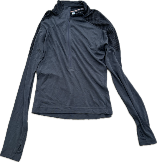 SILICON VALLEY: Gavin's smartwool Pullover Zip top Shirt (XL)