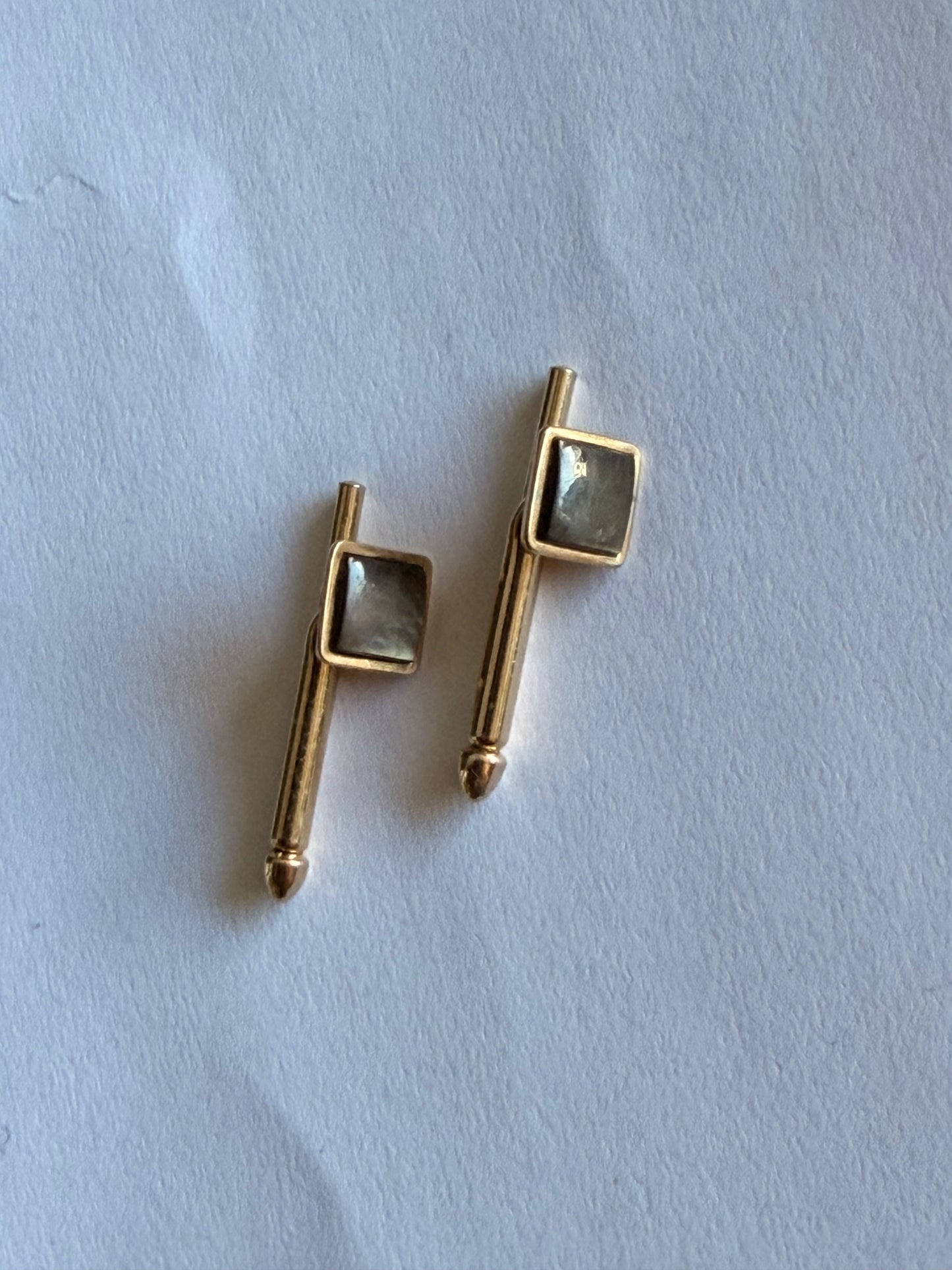 MAD MEN: Pete Cambell's Season 2 Mid-Century Cufflinks & Business Card